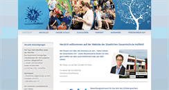Desktop Screenshot of gsh-hollfeld.de